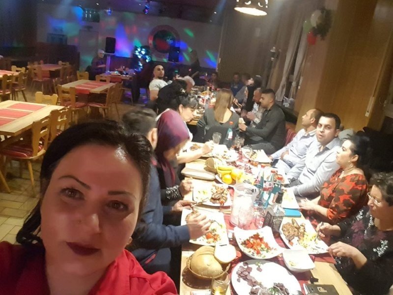 Gemeinsames Teamessen